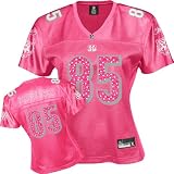 Reebok Cincinnati Bengals Chad Ochocinco Women's Pink Sweetheart Jersey Medium