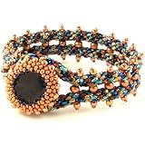 Beads East Naomi Kumihimo and Peyote Stitch Bead Bracelet Kit by Ann Benson