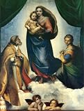 Sistine Madonna, c.1513-1514 Art Poster Print by Raphael , 24x32