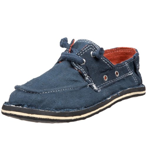 soleRebels Women's Riff Gruuv Edition Boat Shoe,Blue,39.5 EU (US Men's 6.5 M/Women's 8.5 M)