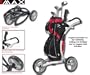 BIG MAX AIR CART Golf Trolley Golftrolley Caddy silber