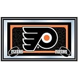 Trademark Poker NHL1525-PF NHL Philadelphia Flyers Framed Team Logo Mirror