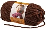 Lion Brand Yarn 135-125L Hometown USA Yarn, Billings Chocolate