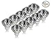 (Pack Of 10) 20-Watt MR11 - UV Glass Cover - GU4 2-Pin Base - 12 Volt - Flood - Halogen MR11 Light Bulbs