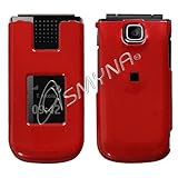 Snap On Protector Case Hard Cover AT&T Nokia 2720 T-Mobile - Red