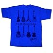 Gibson Guitars Choices "It's All About Choice" Men's Bright Blue Heather T-shirt