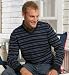 Info/Buy Blue Harbour Long Sleeve Regular Stripe V-Neck Top