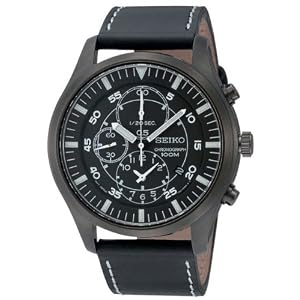 Seiko Military Mens Chronograph Watch SNDA21P1