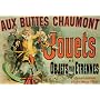 HUGE JOUETS TOYS GIRL CHILD PLAY FRENCH FRIENDS TV SHOW VINTAGE POSTER REPRO