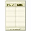 Pro-Con Pad