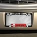 Cincinnati Reds Black Plastic License Plate Frame