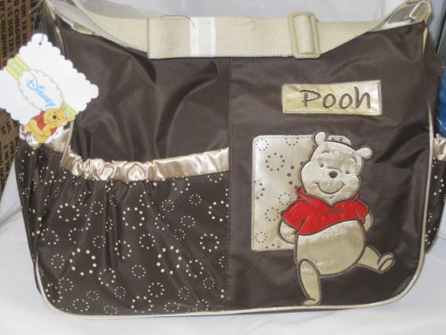 Disney Pooh Large Diaper - Brown