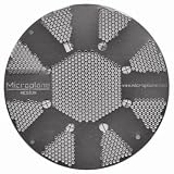 Microplane 33001 2 Pack Stainless Steel Medium Sanding Disc