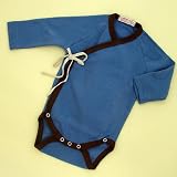 Organic Cotton Kimono Body Long sleeve Meditation Blue