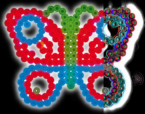 Imagen 2 de Hama DAN Import 3218 - Cuentas para planchar, motivos de la vida nocturna