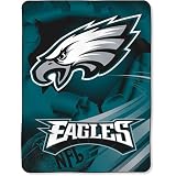 Northwest Philadelphia Eagles 60x80 Plush Raschel Throw Blanket