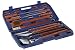 18pc Bbq Tool Kit In Casean Essential Accessory To Every Bbq Professional Each Utensil Manufactured With Tough Stainless Steel Metalware Hardwood Handles Supplied In A Durable Carry case