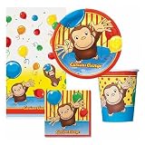 Curious George Party Pack for 8