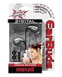 Maxell 190441 Action Sports Ear Buds (Black/Grey)