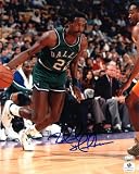 Rolando Blackman Signed Dallas Mavericks Photo - 8x10 GAI - Autographed NBA Photos