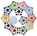 Cubicle Megaminx Sticker Set 32mm-YuHu RS.443.00