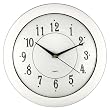 Timekeeper Products LLC 12-Inch Round White Wall Clock