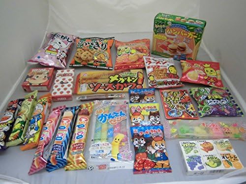 Assorted Japanese Junk Food Snack "Dagashi" Economical 29 Packs of 18 Types