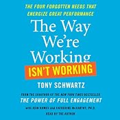 The Way We're Working Isn't Working: How Intense Focus and Frequent Renewal Fuel Great Performance | [Tony Schwartz, Jean Gomes]