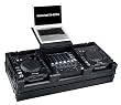 Marathon Flight Road Blk Series Case MA-DJCD12Wltblk Holds 2 Large Format CD Players Like Technics Sldz1200 And 12-Inch Mixer With Laptop Shelf