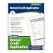 Adams Rental and Credit Application Form, 8.5 x 11 Inch, White (LF305)