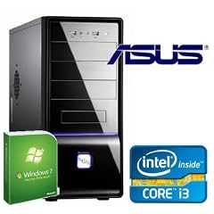 Tronics24 Istarter PC Intel Core i3-2100 (Dualcore) Sandy Bridge 2 x 3.1 GHz, 4 GB DDR3, Asus, 500 GB Sata3 , Intel HD2000, USB 3.0, Microsoft Windows 7 Home Premium, DVD-Brenner, Sound, GigabitLan, Cardreader, OFFICE PC