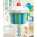 Blue Cupcake 13" Pull-String Pi&Atilde;&plusmn;ata Party Supplies