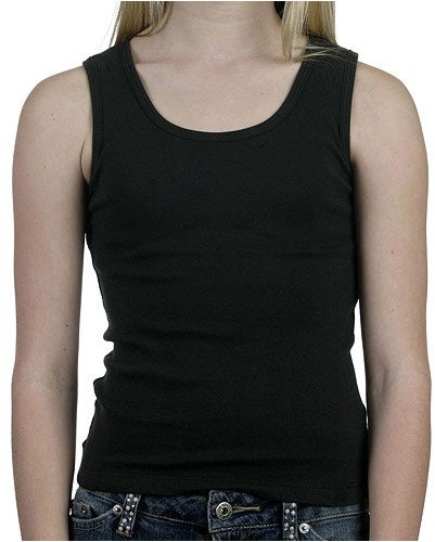 Bella Girl Baby Rib Wide Stap Tank Top. 9080