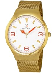 Toy Watch Mesh Gold-tone Unisex Watch MH11GD