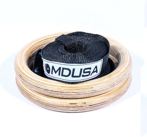 MDUSA Wood Gymnastic Fig Rings