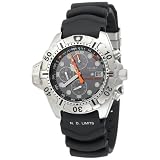 Citizen Mens Eco-Drive Aqualand Stainless Steel Black Rubber Dive Watch #BJ2000-09E by Citizen