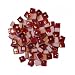 Garten & Freizeit : Minimosaik ~100 Mosaiksteine tomatenrot 5x5x3mm