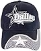 Dallas City Baseball Cap Hat with Star on Brim BLUE