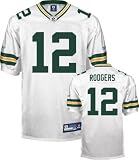 Aaron Rodgers Jersey: Reebok Authentic White #12 Green Bay Packers Jersey