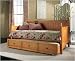 Casey Honey Maple Finish Wood Daybed