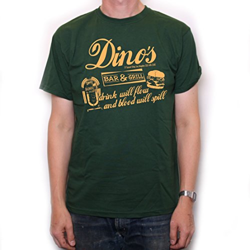 Old Skool Hooligans Inspired by Thin Lizzy T Shirt - Dino's Bar & Grill