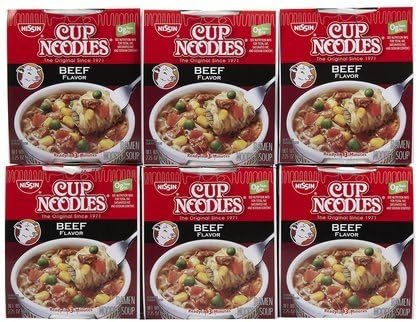 Nissin Beef Cup Noodles