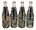 Beer Bottle Coolers Neoprene Collapsible Camo Set of 4