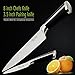 The Romantic Chef Professional ever sharp 8-inch Chefs Knife and 3.5-inch pairing knife. Kitchen Knives set. Cutlery.