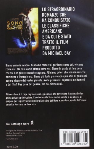 Libro Sono il numero quattro di Pittacus Lore