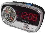Westclox 80193 Vintage Antique AM/FM Alarm Clock Radion