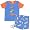 Little Me Cars Cotton Shorty Pajamas for Infant Boys