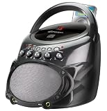 Emerson GP298 Top Load CDG Karaoke Player, Black