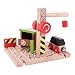 Bigjigs Rail Wooden Railway Coal Mine Train Set