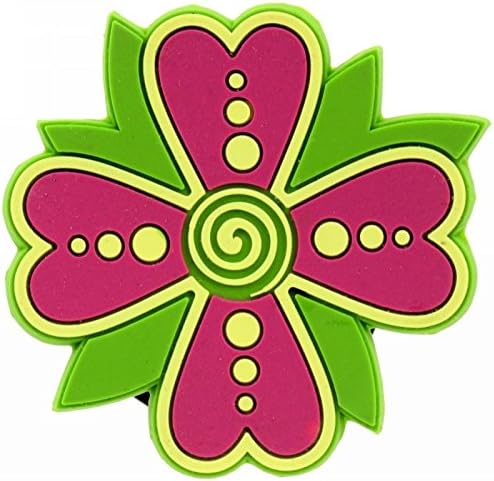 Bike and Skate Soft Helmet Decorations (Fit in Vent Holes) - Flower